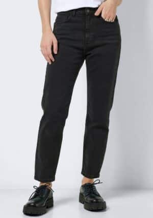 Noisy may Straight-Jeans »NMMONI HW STRAIGHT ANK BLACK JEANS NOOS«