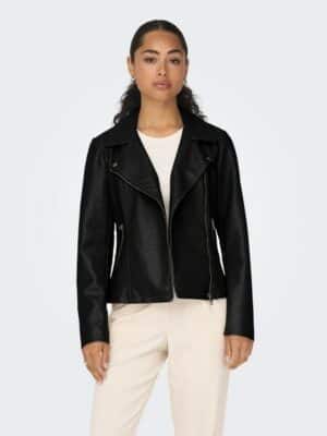 ONLY Lederimitatjacke »ONLNEWMELISA FAUX LEATHER BIKER CC OTW«