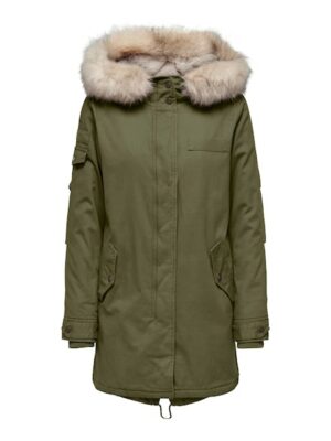 ONLY Parka »ONLNEWMAY FUR CANVAS PARKA CC OTW«