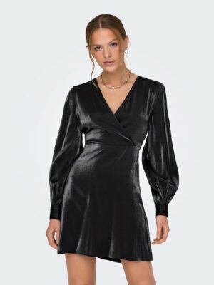 ONLY Partykleid »ONLERICA L/S WRAP DRESS PTM«