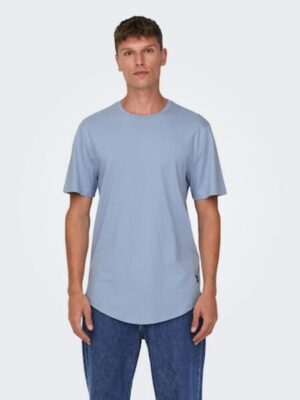 ONLY & SONS Rundhalsshirt »ONSMATT LONGY SS TEE NOOS«