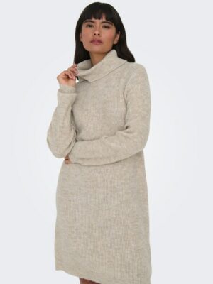 ONLY Strickkleid »ONLSILLY LS ROLLNECK DRESS BF KNT«