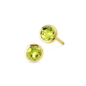 Orolino Paar Ohrstecker »585/- Gelbgold Peridot«