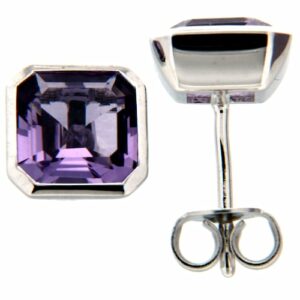 Orolino Paar Ohrstecker »585 Gold Amethyst«