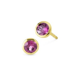 Orolino Paar Ohrstecker »585 Gold Pink Rhodolith«