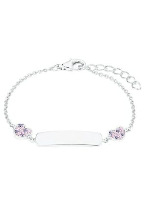 Prinzessin Lillifee Silberarmband »Plakette mit Herzen