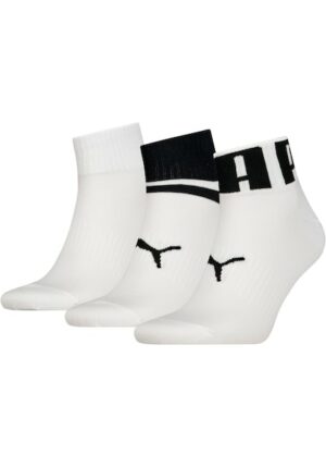 PUMA Kurzsocken »Unisex PUMA UNISEX BIG LOGO QUARTER«