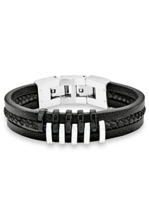 s.Oliver Lederarmband »SO1380/1 540643«