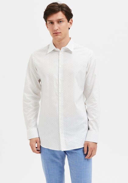 SELECTED HOMME Langarmhemd »SLHSLIMSOHO-ETHAN AOP SHIRT LS NOOS«