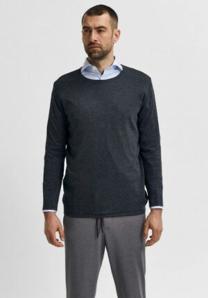 SELECTED HOMME Rundhalspullover »ROME KNIT«