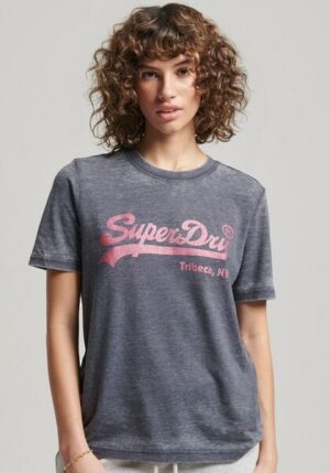 Superdry Rundhalsshirt »EMBELLISHED VL T SHIRT«