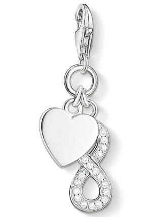 THOMAS SABO Charm-Einhänger »Herz mit Infinity