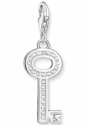 THOMAS SABO Charm-Einhänger »Schlüssel weiße Steine