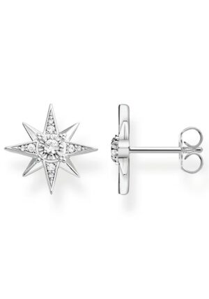 THOMAS SABO Paar Ohrstecker »Stern silber