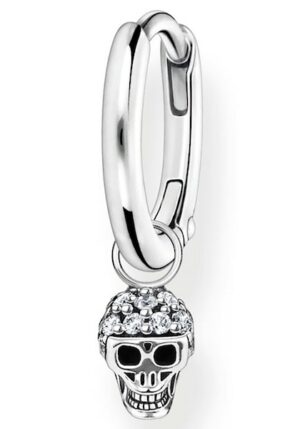 THOMAS SABO Single-Creole »mit Totenkopf Anhänger