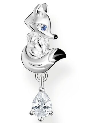 THOMAS SABO Single-Ohrstecker »Fuchs mit weißem Stein