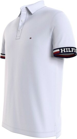 Tommy Hilfiger Big & Tall Poloshirt »BT-MONOTYPE FLAG CUFF S/F POLO-B«