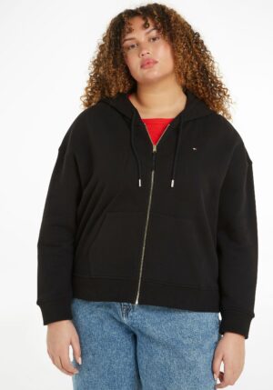 Tommy Hilfiger Curve Kapuzensweatjacke »CRV 1985 REG P/TERRY ZIPUP HOODY«