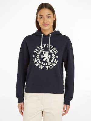 Tommy Hilfiger Kapuzensweatshirt »REG CREST HOODIE«