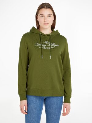 Tommy Hilfiger Kapuzensweatshirt »REGULAR HILFIGER SCRIPT HOODIE«