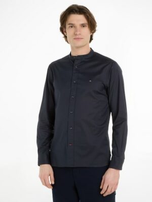 Tommy Hilfiger Langarmhemd »NATURAL SOFT FLEX MAO RF SHIRT«