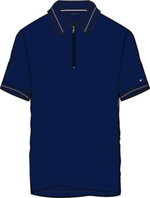 Tommy Hilfiger Poloshirt »DC INTERLOCK ZIP SLIM POLO«