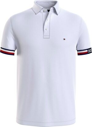 Tommy Hilfiger Poloshirt »MONOTYPE FLAG CUFF SLIM FIT POLO«