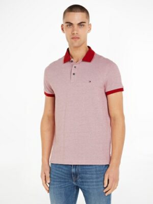 Tommy Hilfiger Poloshirt »MOULINE TIPPED SLIM POLO«