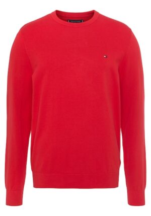 Tommy Hilfiger Rundhalspullover »DE COTTON CREW NECK«