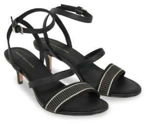 Tommy Hilfiger Sandalette »TH WEBBING MID HEEL SANDAL«