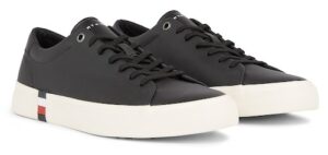 Tommy Hilfiger Sneaker »CORPORATE LEATHER DETAIL VULC«