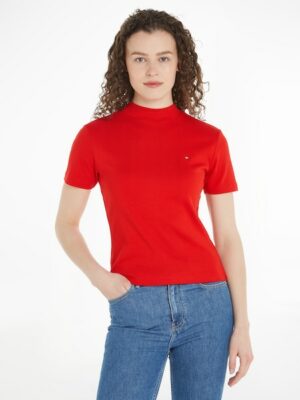 Tommy Hilfiger Stehkragenshirt »NEW CODY SLIM CROP MOCK-NK«