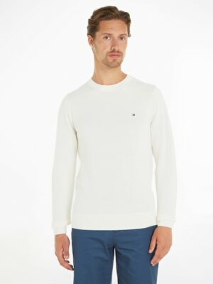 Tommy Hilfiger Strickpullover »CHAIN RIDGE STRUCTURE C NECK«