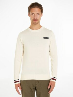 Tommy Hilfiger Strickpullover »GLOBAL STRIPE CREW NK«