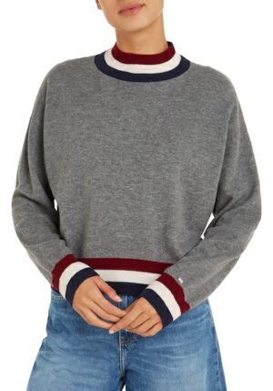 Tommy Hilfiger Strickpullover »GS WOOL CASHMERE MOCK-NK SWT«