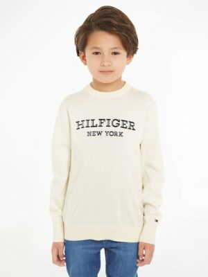 Tommy Hilfiger Strickpullover »MONOTYPE SWEATER«