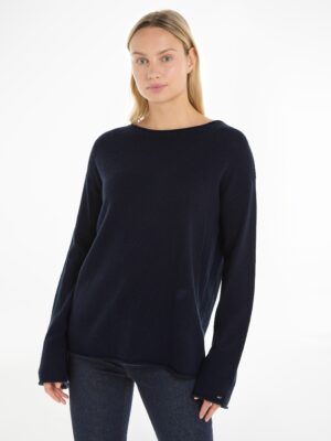 Tommy Hilfiger Strickpullover »SOFT WOOL BOAT-NK SWEATER«