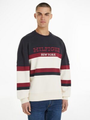 Tommy Hilfiger Sweatshirt »MONOTYPE COLOR BLOCK SWEATSHIRT«