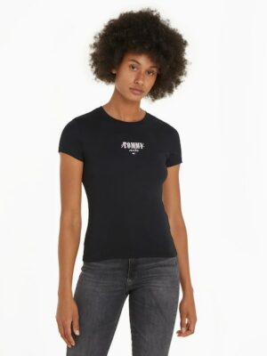 Tommy Jeans Curve T-Shirt »TJW SLIM ESSNTL LOGO 1 TEE EXT«