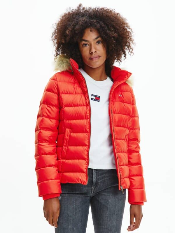 Tommy Jeans Daunenjacke »TJW BASIC HOODED JACKET«