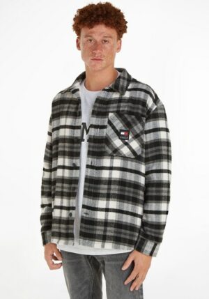 Tommy Jeans Fleecehemd »TJM FLEECE LINED CHECK SHIRT EXT«