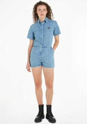 Tommy Jeans Kurzoverall »TJW BADGE DENIM PLAYSUIT«