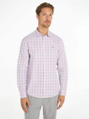 Tommy Jeans Langarmhemd »TJM REG OXFORD CHECK SHIRT«