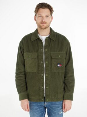 Tommy Jeans Langarmhemd »TJM SHERPA LINED CORD OVERSHIRT«