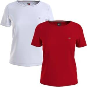 Tommy Jeans Rundhalsshirt »TJW 2PACK SOFT JERSEY TEE«