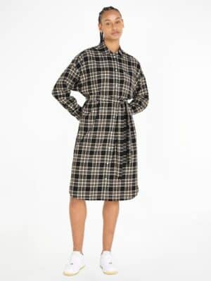 Tommy Jeans Shirtkleid »TJW CHECK BELOW KNEE SHIRT DRESS«