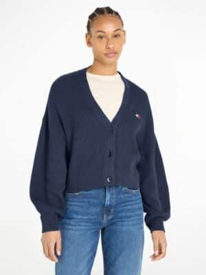 Tommy Jeans Strickjacke »TJW ESSENTIAL BADGE CARDIGAN«