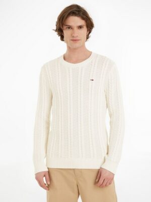 Tommy Jeans Strickpullover »TJM REG CABLE SWEATER«