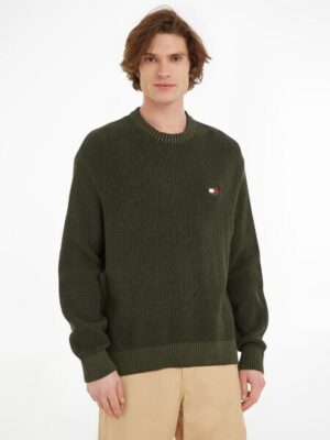 Tommy Jeans Strickpullover »TJM REG TONAL XS BADGE SWEATER«