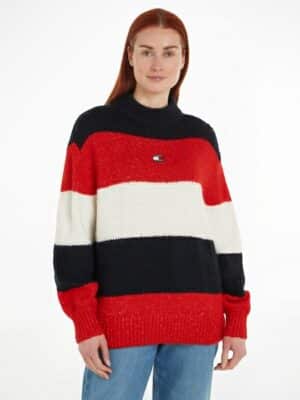 Tommy Jeans Strickpullover »TJW COLORBLOCK SWEATER«